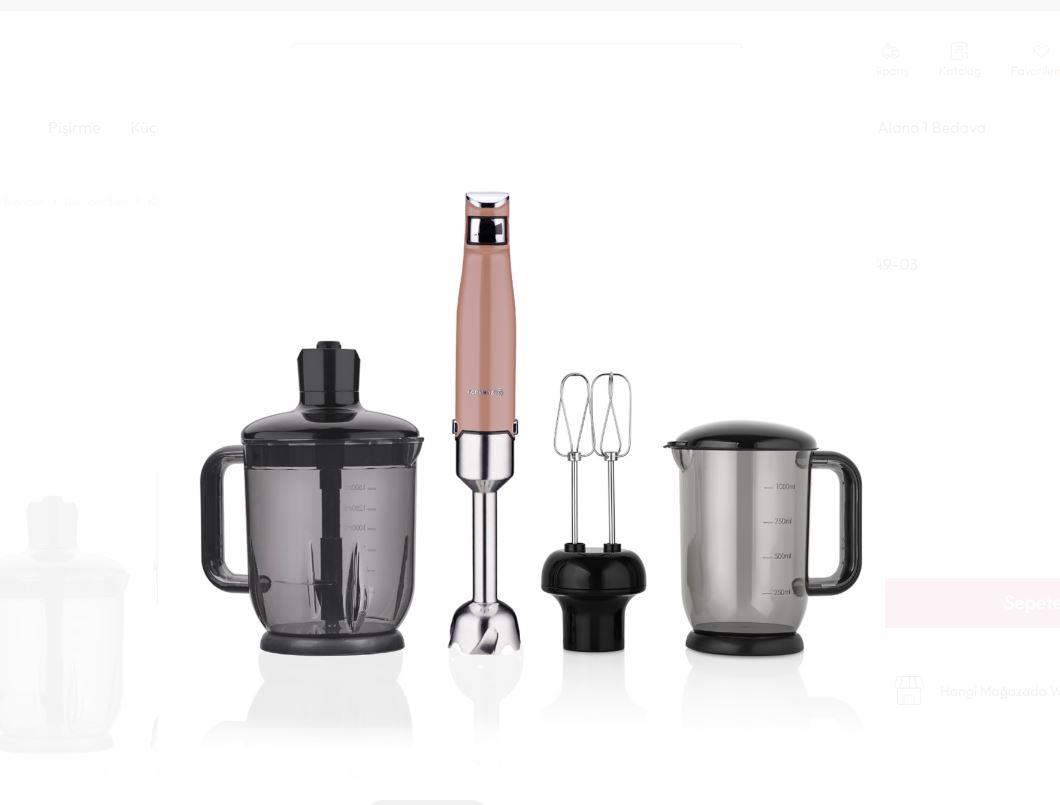 Korkmaz Performix Mega Mocha Blender Set A449-03