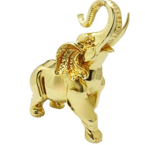 T.Concept İkili Fil Dekorasyon Gold