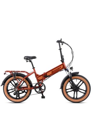 Dıscovery 20 Jant Katlanır 7 Vites H.Disk Elektrikli Bisiklet Bakır Açık Kahve