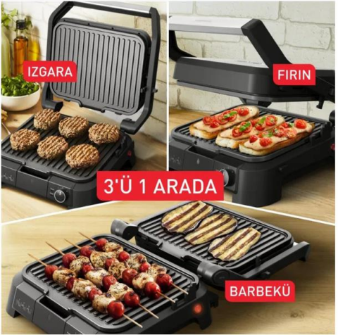 TFL Supergrill 3ın1 XL Barbekü Fırın