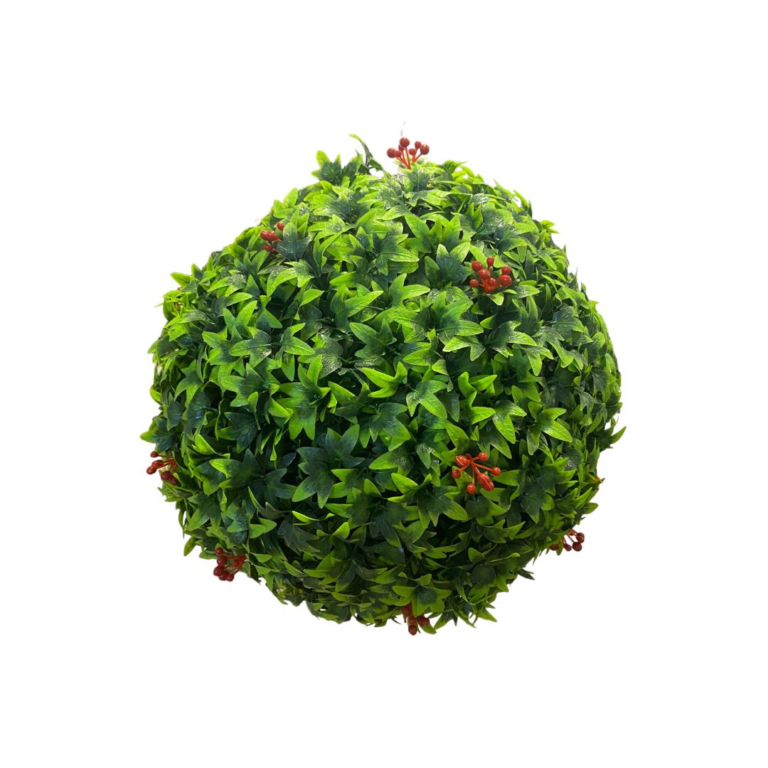 T.Concept Dekoratif, Yapay Çiçekli Şimşir Top 40 Cm