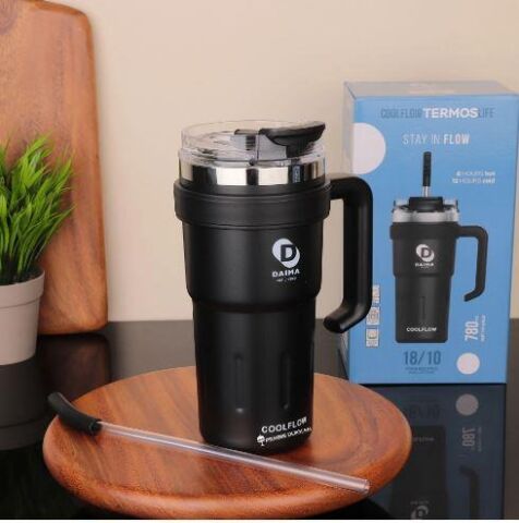 Daima Cool Flow Termos Siyah 780 ml