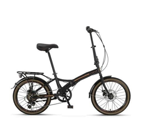 Ümit Assos 20 Jant M.Disk 6V Katlanır Bisiklet Siyah Gold
