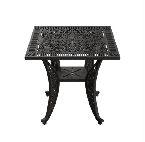 IVF - İstanbul Kare Masa 75*75 cm Siyah