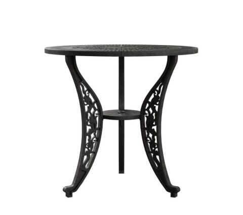 IVF - İstanbul Yuvarlak Masa 75 cm Siyah