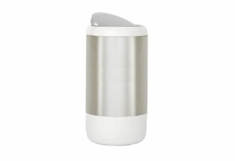 Primanova Lima 20 Litre Çöp Kovası Beyaz 48 x 26 Cm