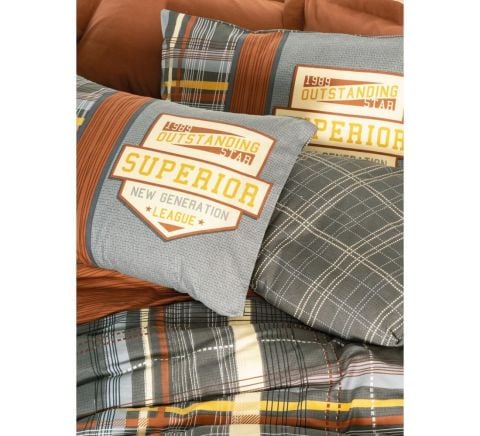 Cotton Box Masculine Ranforce Ramiro Tek Kişilik Nevresim Takımı