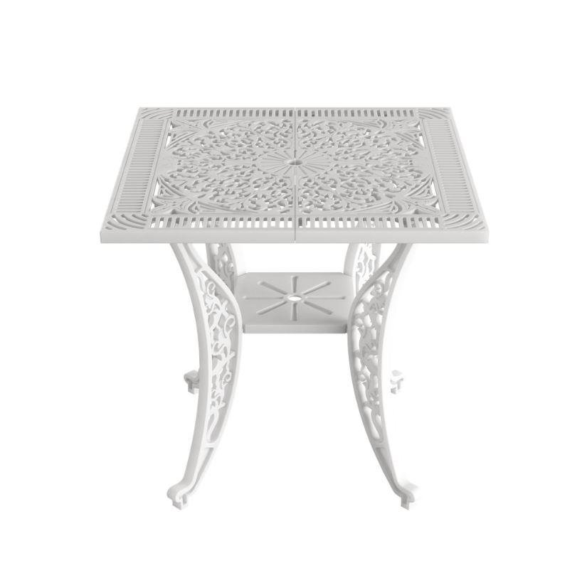 IVF - İstanbul Kare Masa 75*75 cm Beyaz