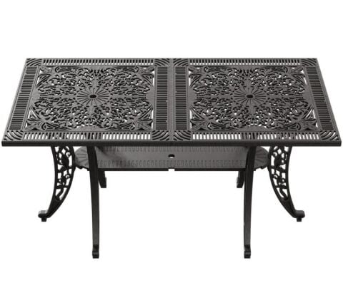 IVF - İstanbul Dikdörtgen Masa 75*150 cm Siyah