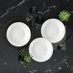Güral Porselen Soprano Düz Tabak 25 cm