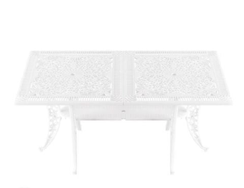 IVF - İstanbul Dikdörtgen Masa 75*150 cm 6 Kişilik Beyaz