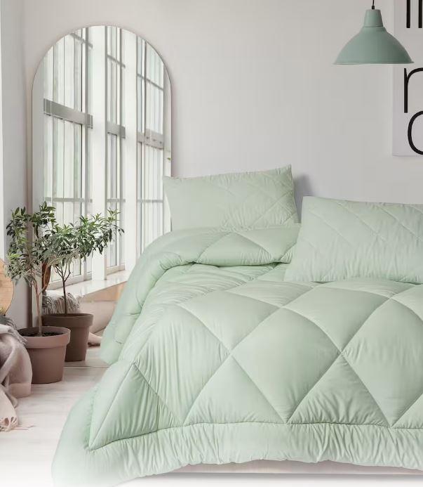 Cotton Box Softwash Tek Kişilik Yorgan Seti Adaçayı