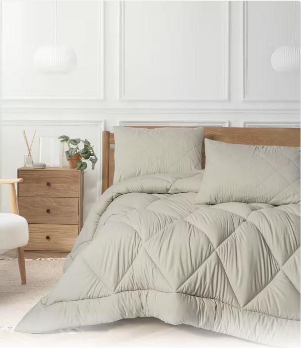 Cotton Box Softwash Tek Kişilik Yorgan Seti Taş