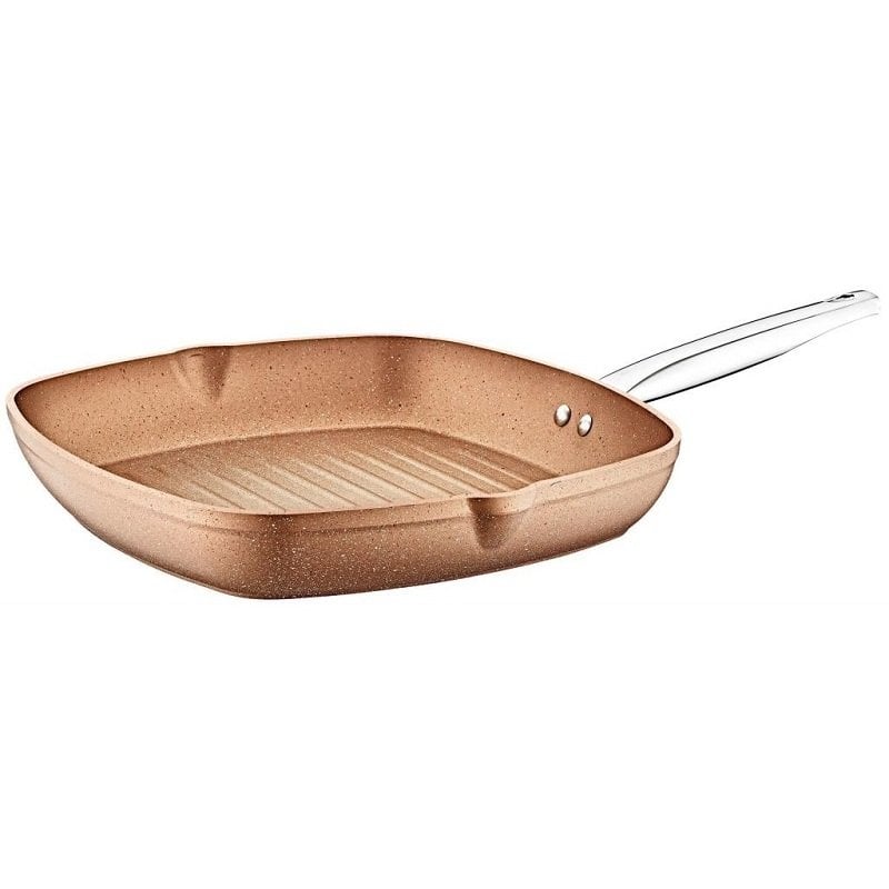 Evimsaray Goldstone Grill Tava 28 x 28 Cm