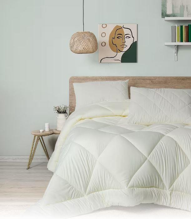 Cotton Box Softwash Çift Kişilik Yorgan Seti Ekru 160x200 Lastikli Çarşaf