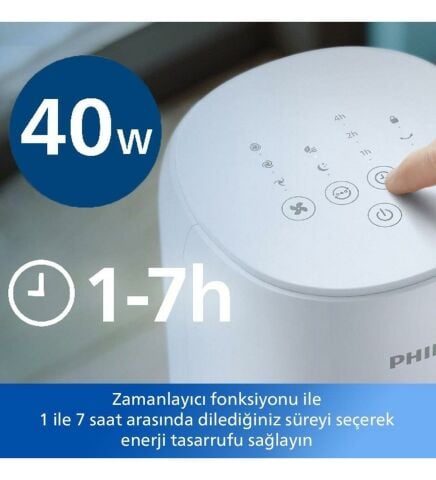 Philips 5000 Serisi Kule Tipi Fanlı Vantilatör Beyaz CX5535/00