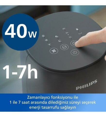 Philips 5000 Serisi Kule Tipi Fanlı Vantilatör Siyah CX5535/11
