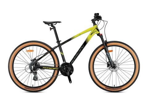 Kron XC150 27,5 Jant 15K 24 Vites H.Disk Dağ Bisikleti Siyah Sarı Füme