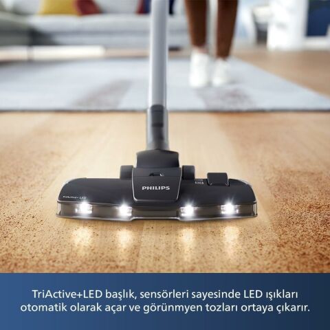 Philips 8000 Serisi Performer Torbalı Ledli Elektrikli Süpürge XD8152/12