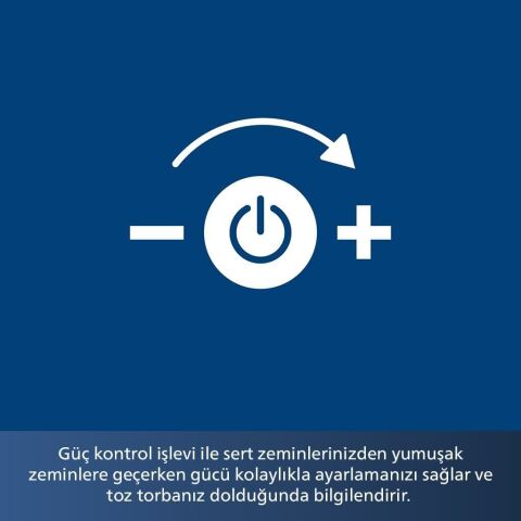 Philips 8000 Serisi Performer Torbalı Ledli Elektrikli Süpürge XD8152/12