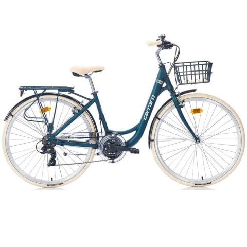 Carraro Juliet 28 Jant 430H 21V VFren Şehir Bisikleti Mat Mavi