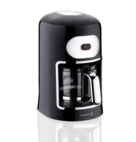 Korkmaz Drippa Tek Tuşlu Siyah Filtre Kahve Makinesi A864