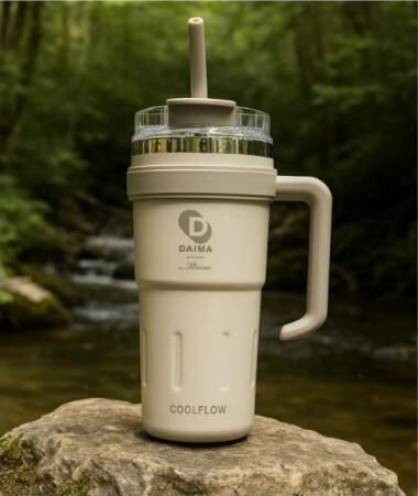Daima Cool Flow Termos Krem 780 ml