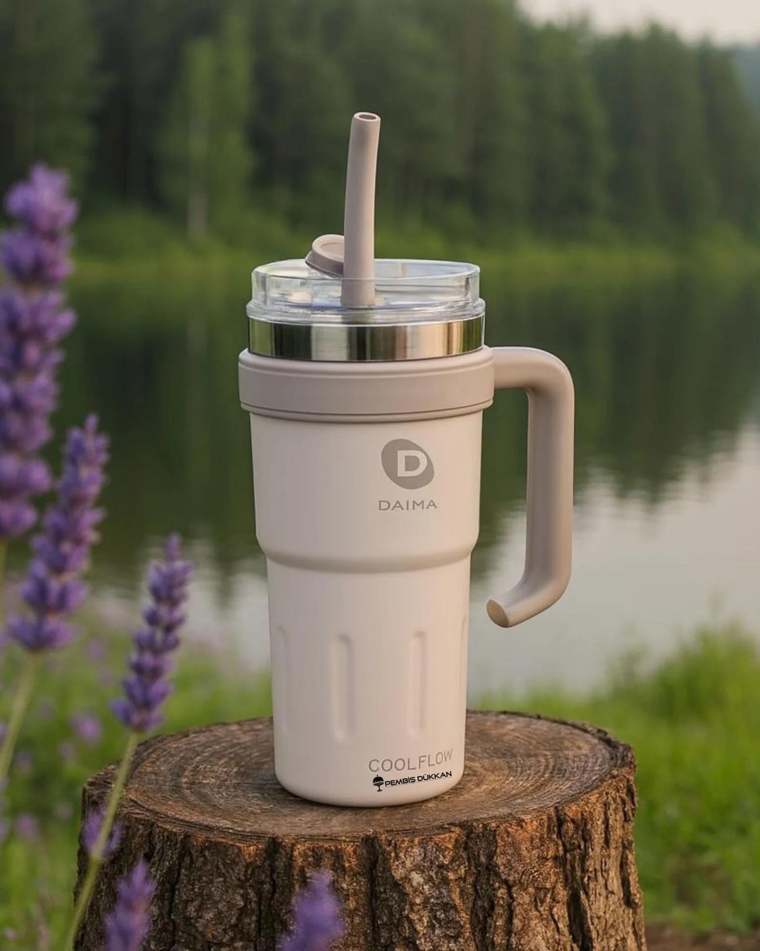 Daima Cool Flow Termos Krem 780 ml
