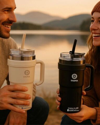 Daima Cool Flow Termos Krem 780 ml