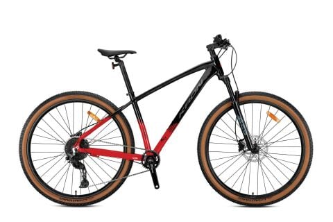Kron XC300 PRO 29 Jant 15K 10 Vites H.Disk Dağ Bisikleti Siyah Kırmızı Füme