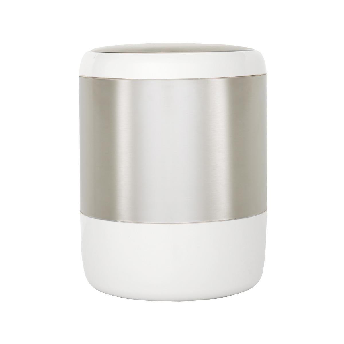 Primanova Lima Beyaz Çöp Kovası 6lt M-E06-01