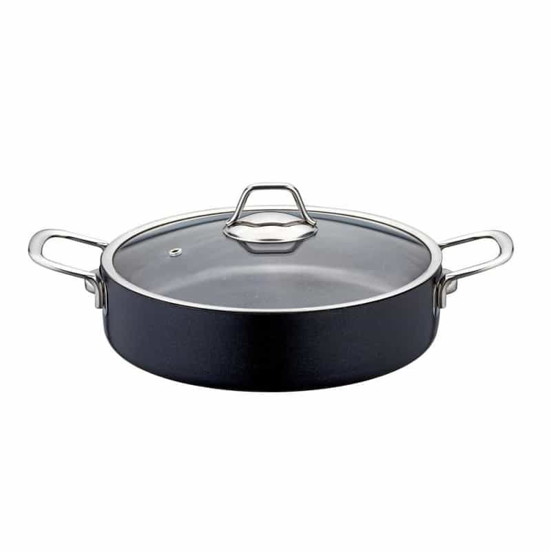 Evimsaray Zest Gusto Granit Basık Karnıyarık Tencere 24 Cm