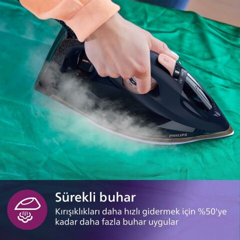 Philips Azur 7000 Serisi HV Buharlı Ütü DST7510/80
