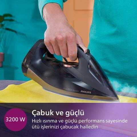Philips Azur 7000 Serisi HV Buharlı Ütü DST7510/80