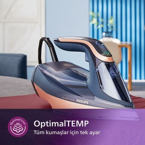 Philips Azur 8000 Serisi HV Buharlı Ütü DST8050/20