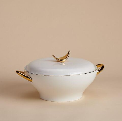 Korkmaz Lidya Collection 60 Parça Gold Yemek Takımı A8187