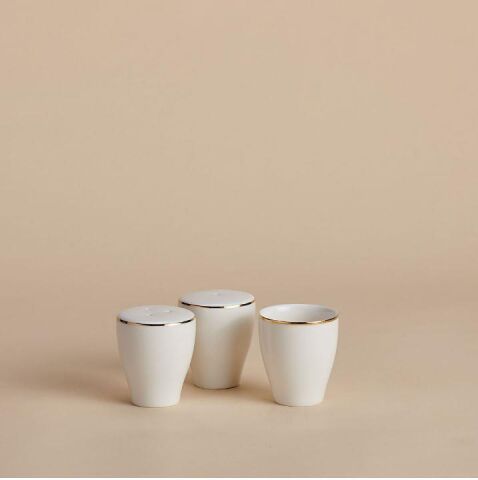 Korkmaz Lidya Collection 60 Parça Gold Yemek Takımı A8187