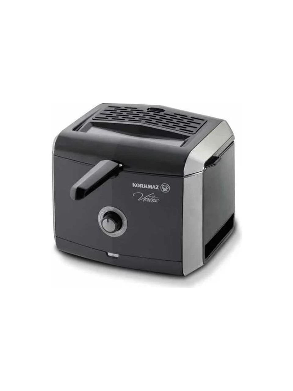 Korkmaz A486-03 Vertex Fritöz Siyah