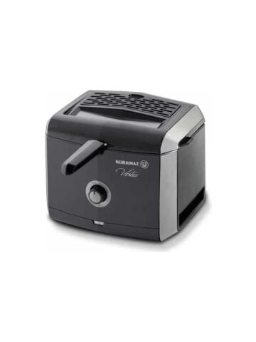 Korkmaz A486-03 Vertex Fritöz Siyah