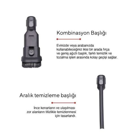 Korkmaz Stormia Şarjlı Dikey Süpürge A921
