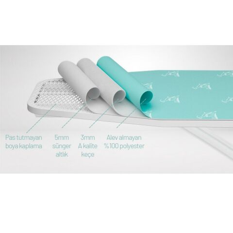 Gazella Squad Elegance Ütü Masası 900 L