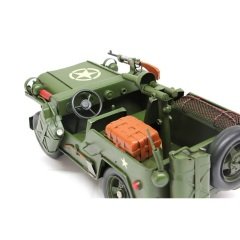 T.Concept Dekoratif Vintage Metal Askeri Jeep