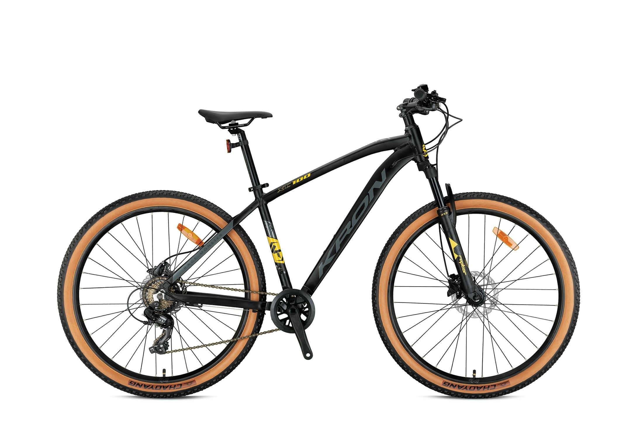Kron XC150 29 Jant 17K 24 Vites H.Disk Dağ Bisikleti Siyah Elkt Sarı Füme