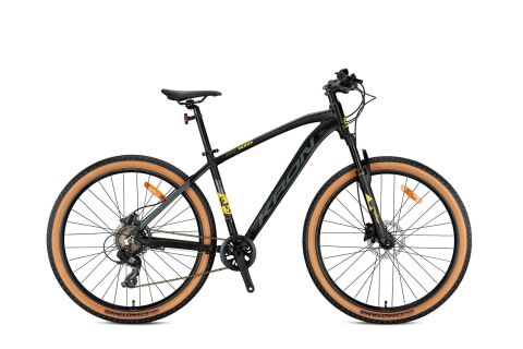 Kron XC150 29 Jant 17K 24 Vites H.Disk Dağ Bisikleti Siyah Elkt Sarı Füme