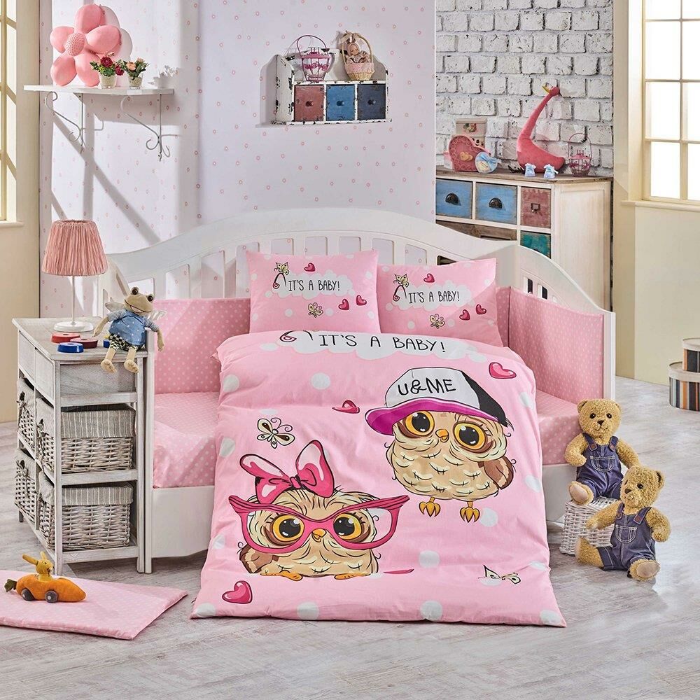 Cool Baby Bebek Nevresim Takımı Pembe