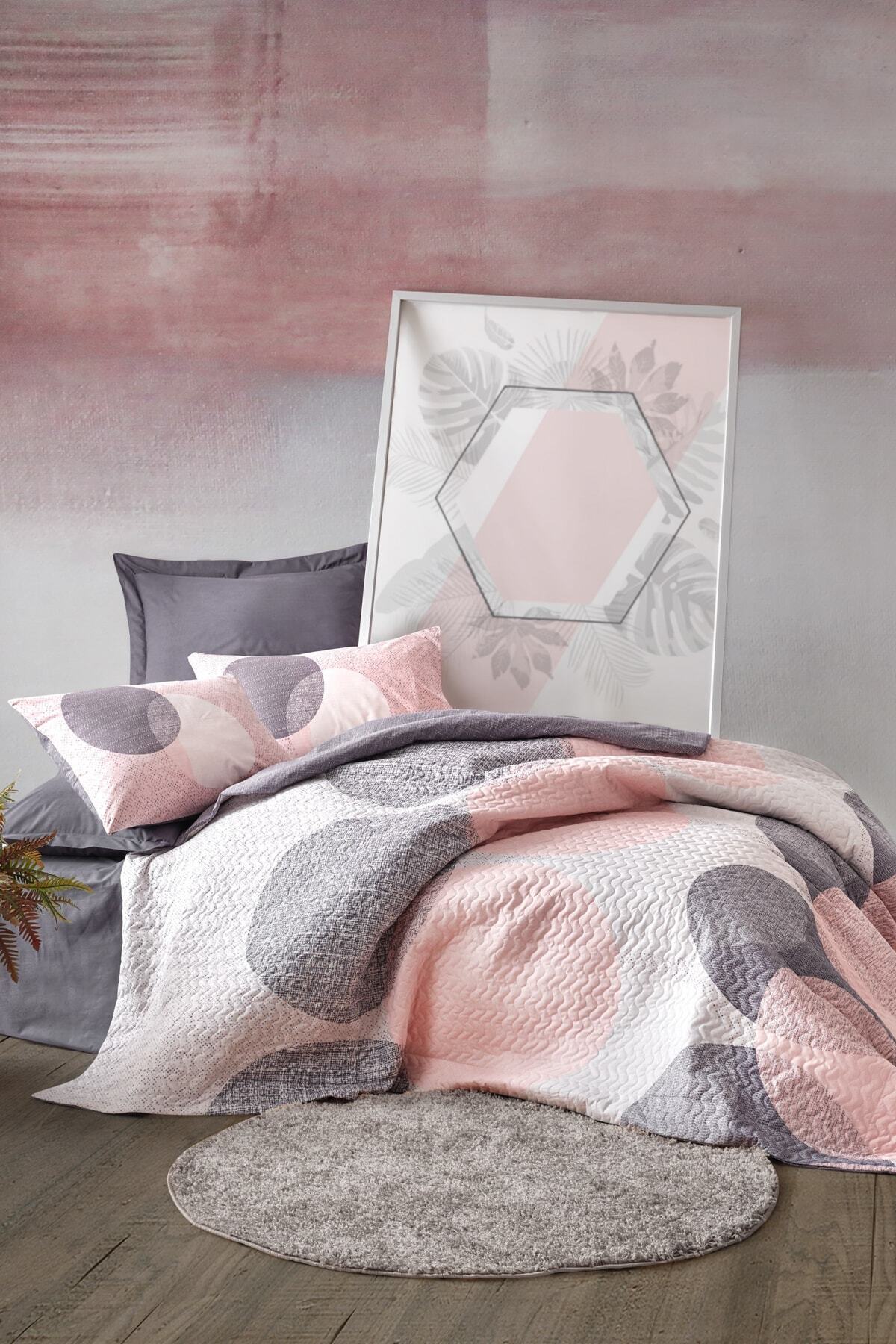 Cotton Box Ranforce Çift Kişilik Complete Set - Leron Gri