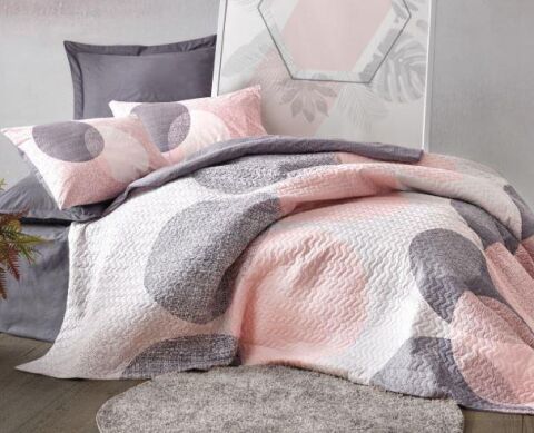 Cotton Box Ranforce Çift Kişilik Complete Set - Leron Gri