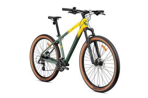 Kron XC150 29 Jant 15K 24 Vites H.Disk Dağ Bisikleti M.Yeşil Sarı Füme