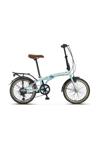Ümit Cunda 20 Jant V Fren 6 Vites Katlanır Bisiklet Blue Gold