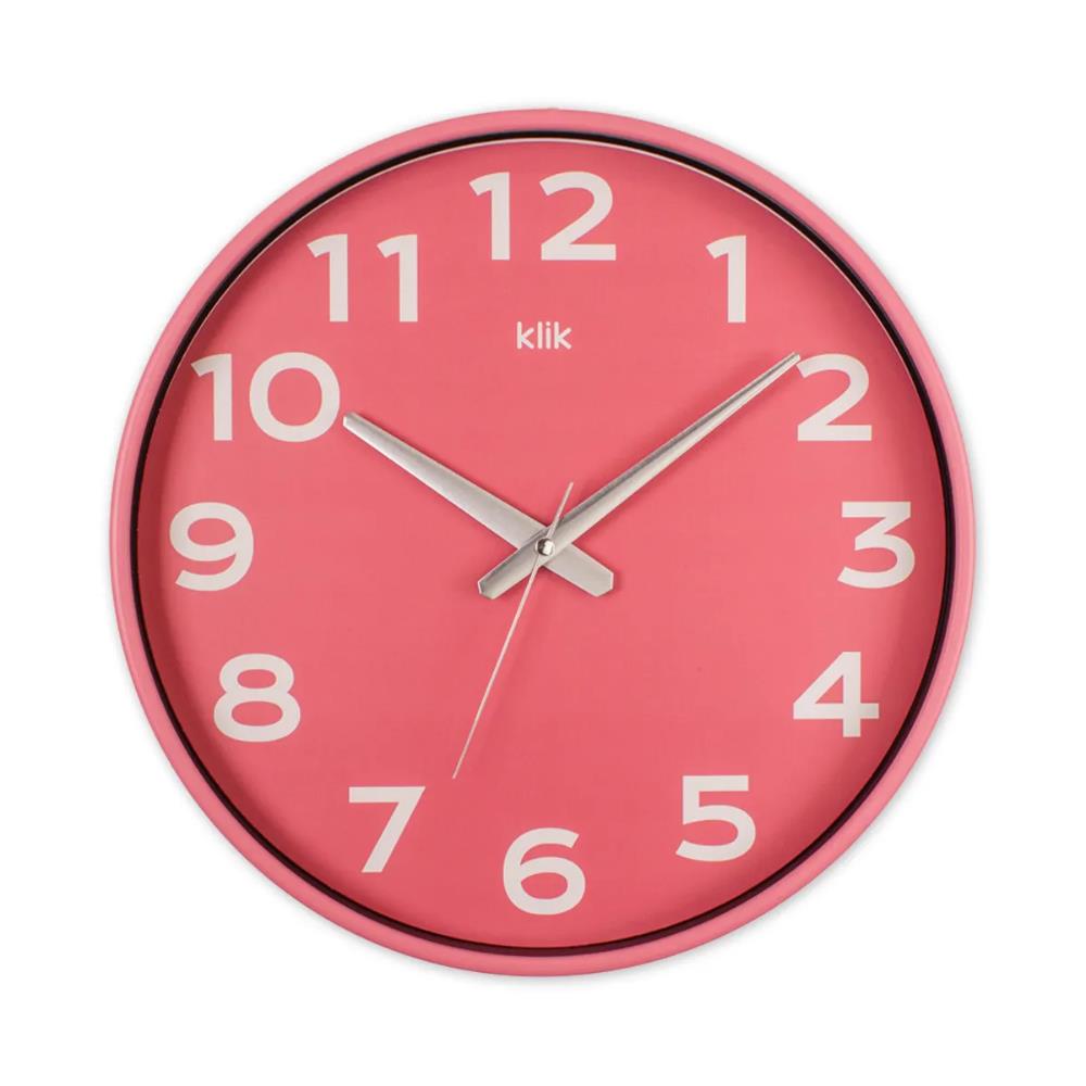 T.Concept Simplex Pembe Joy Serisi Duvar Saati 38 cm